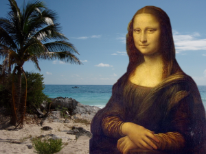 Mona Lisa en vacances