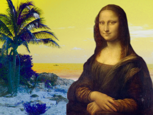 Mona Lisa en vacances